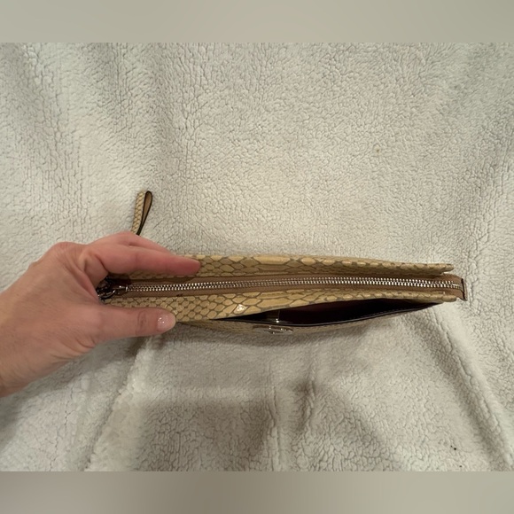 Coach Park Python Clutch Wristlet - Picture 5 of 8